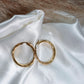 Veronica Twisted Hoop Earrings