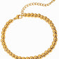 Star Beaded Gold Bracelet