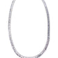 Shining Star Cubic Zirconia Choker Tennis Necklace