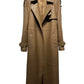 Eva Sheepskin Leather Trench Coat