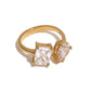 Nhyira Cubic Zirconia Wrap Ring