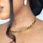 Bedstuy Cuban Link Interlock Necklace