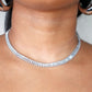 Shining Star Cubic Zirconia Choker Tennis Necklace