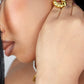 Muna Twist Hoop Earrings